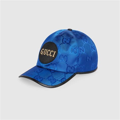 cappellino gucci blu|cappelli Gucci uomo farfetch.